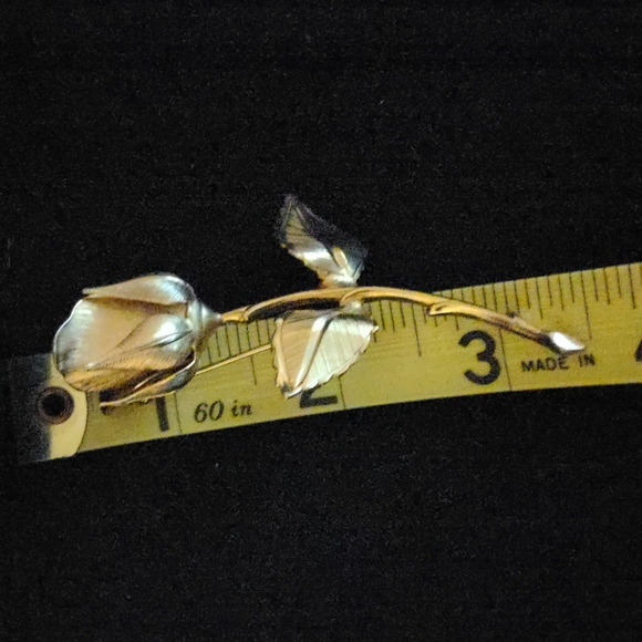 Giovanni Rose Vintage Gold Pin - Picture 5 of 5